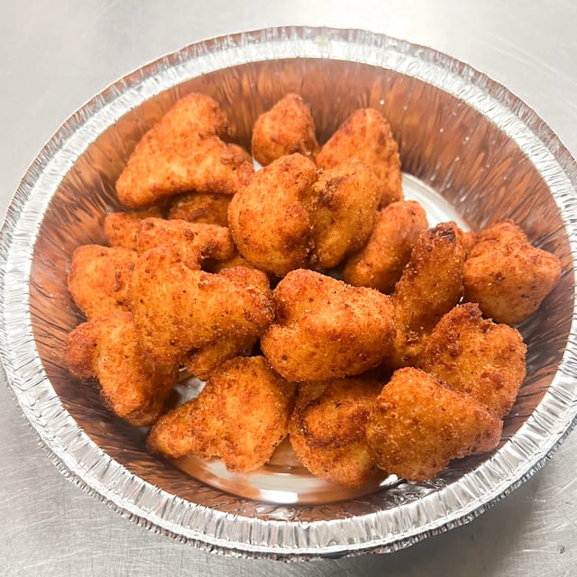 Cauliflower bites.