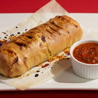 Eggplant Parmigiana Stromboli